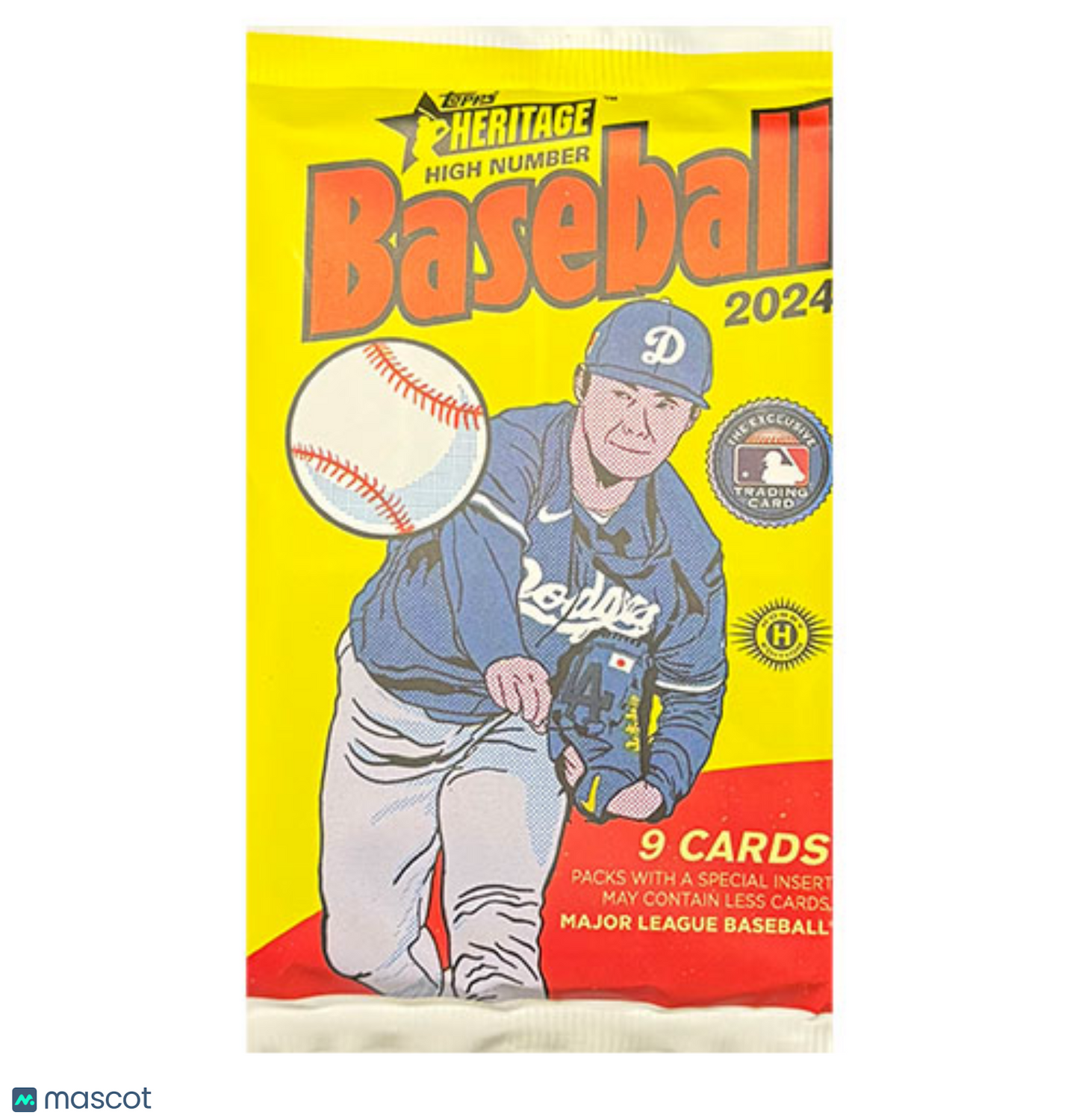 2024 Topps Heritage High Number Baseball Hobby Pack