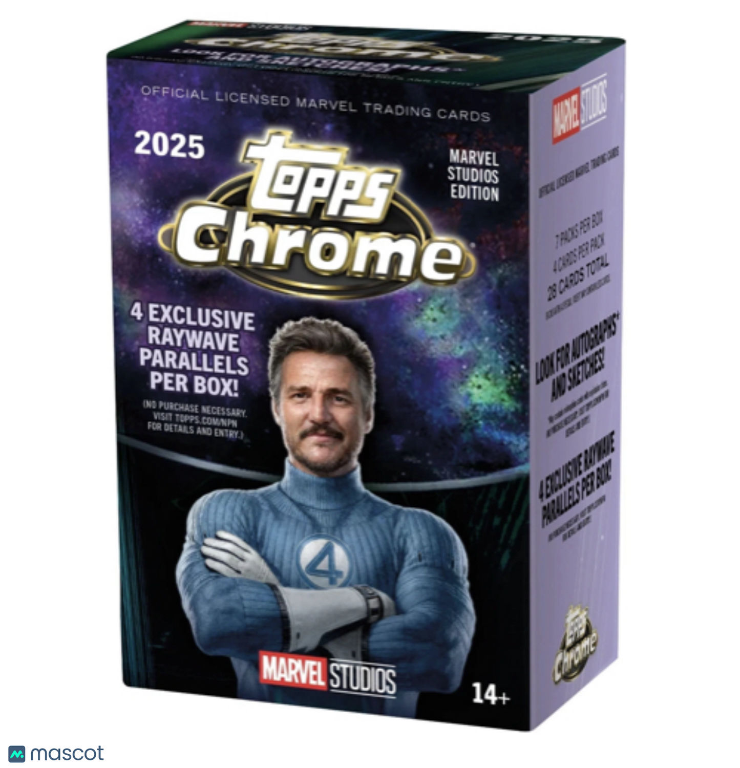 PRE ORDER 2024/25 Topps Marvel Studios Chrome Blaster Box