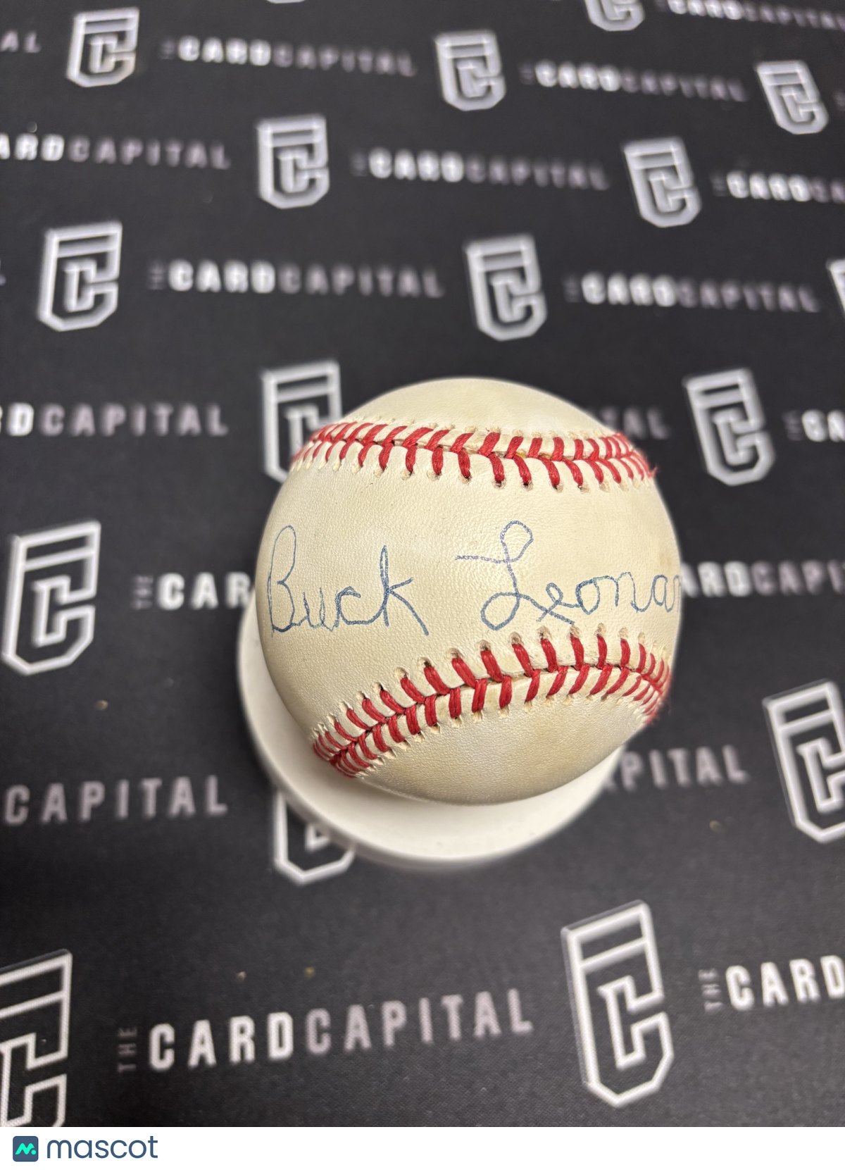 Buck Leonard SIgned Official Major League Baseball JSA
