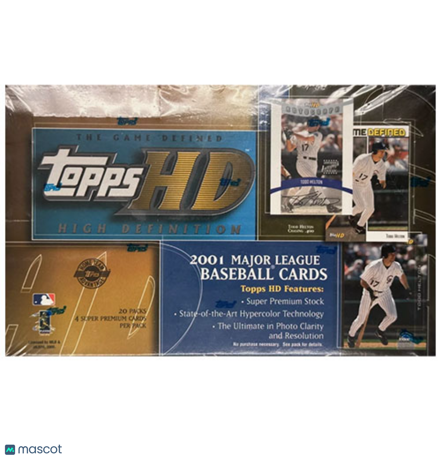 2001 Topps High Definition Baseball Hobby Box