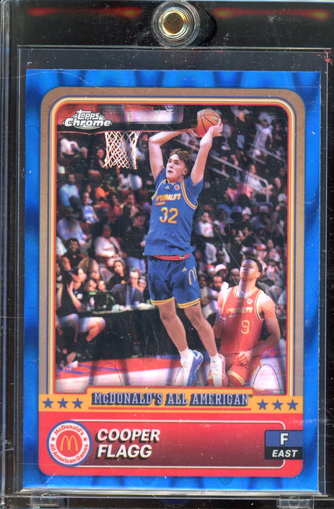 2024 McDonald's Chrome Cooper Flagg Blue Raywave
