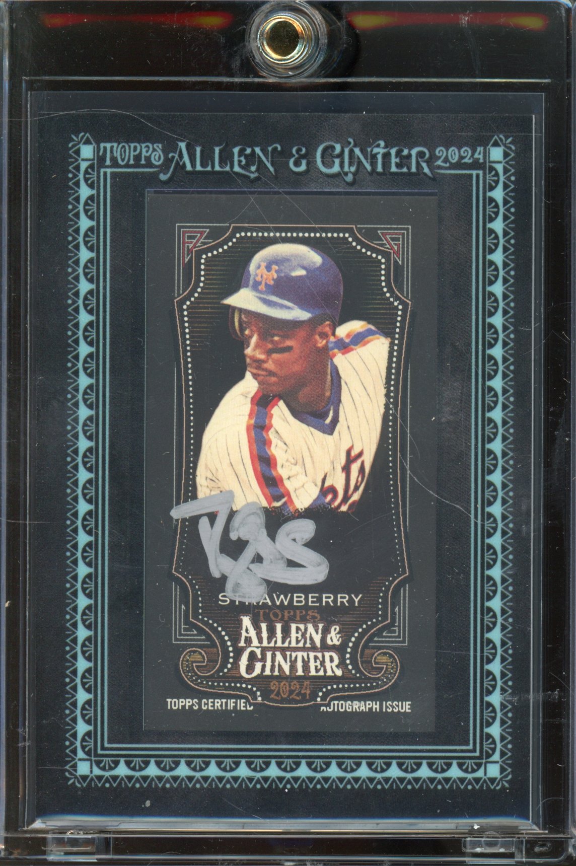 2024 Allen & Ginter X Darryl Strawberry Framed Auto 10/10