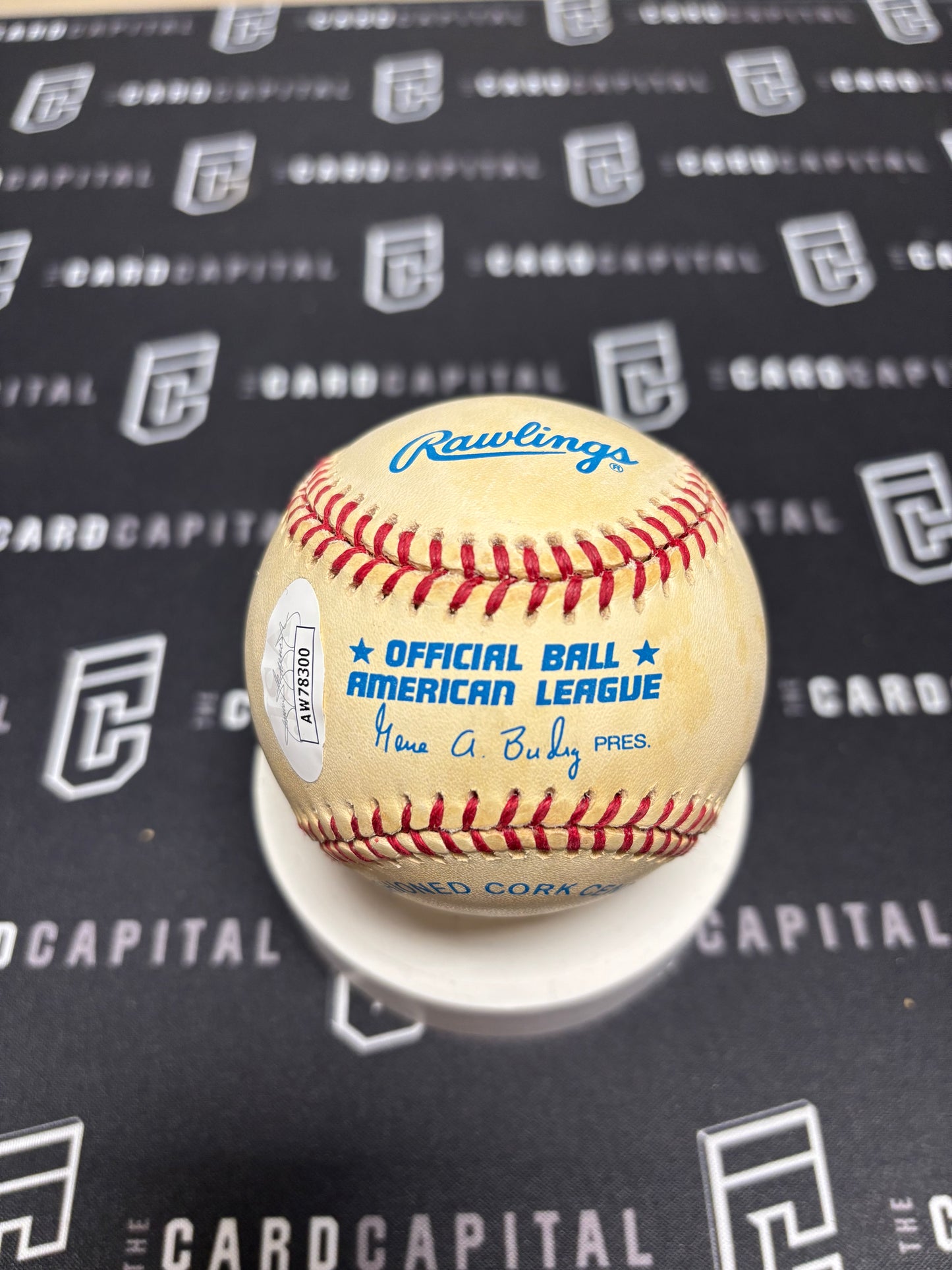 Bob Feller Signed Official Major League Baseball JSA "HOF 62"