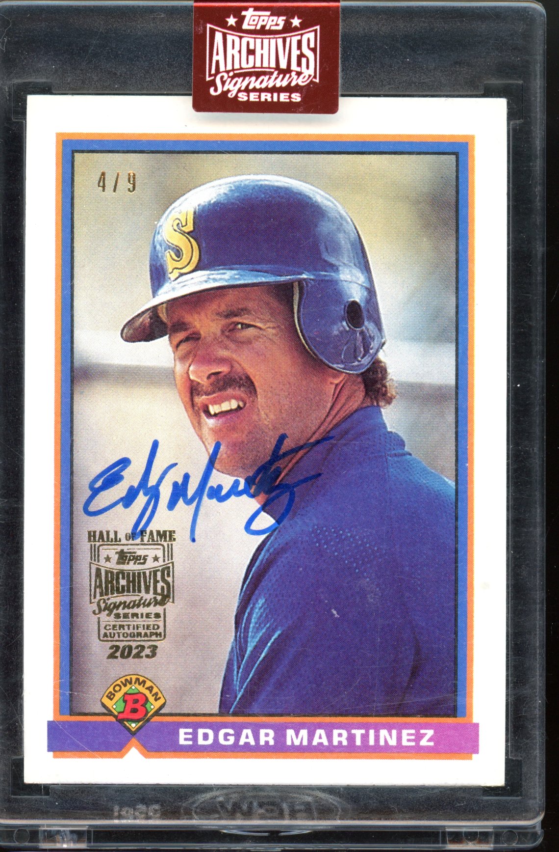 2023 Archives Signature Edgar Martinez Auto 4/9