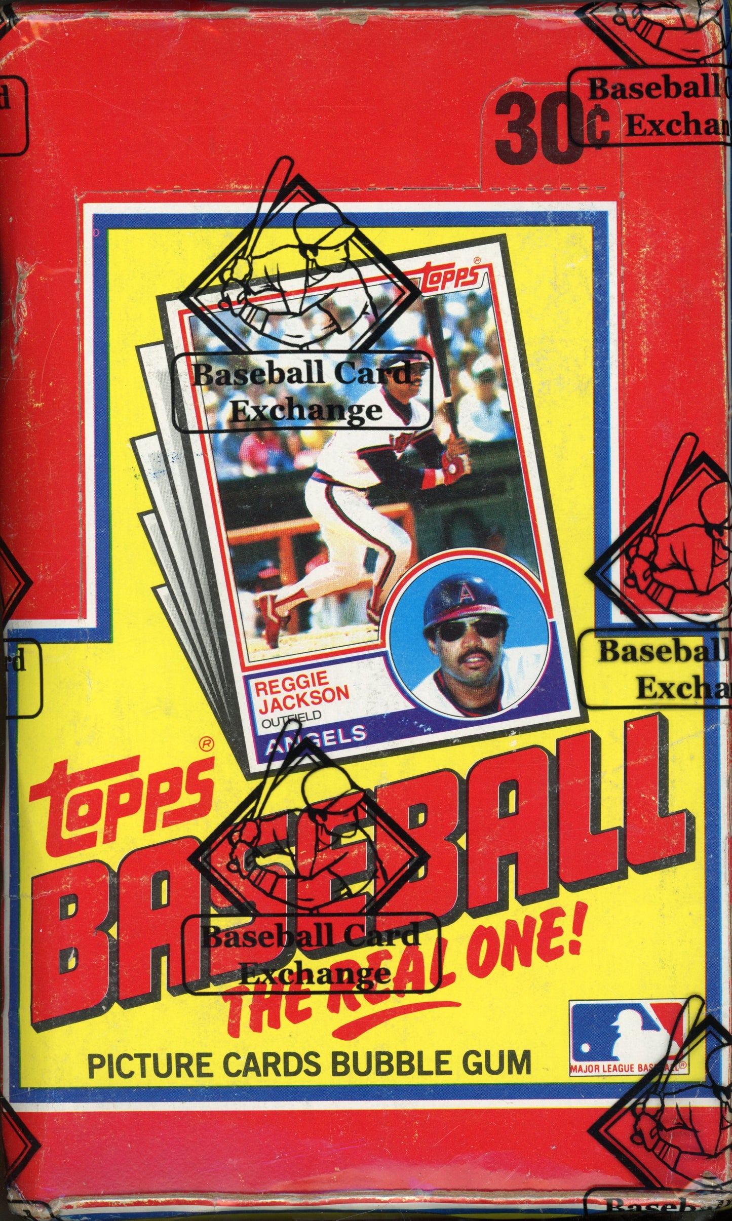 1983 Topps Michigan Test Hobby Box Foil Packs BBCE
