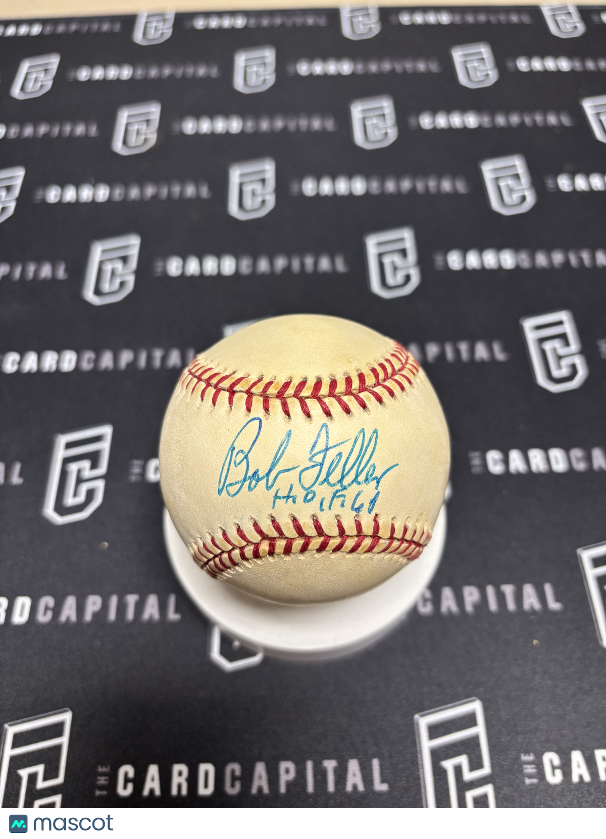 Bob Feller Signed Official Major League Baseball JSA "HOF 62"
