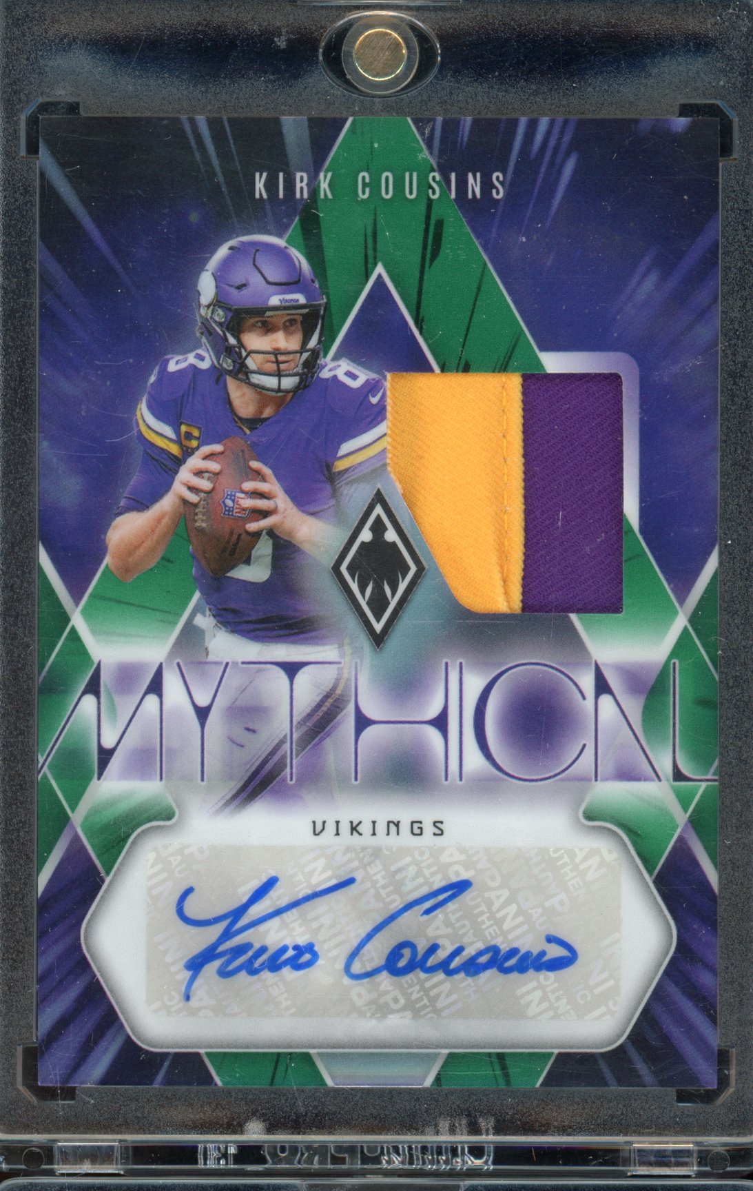 2023 Phoenix Kirk Cousins Mythical Patch Auto 05/25