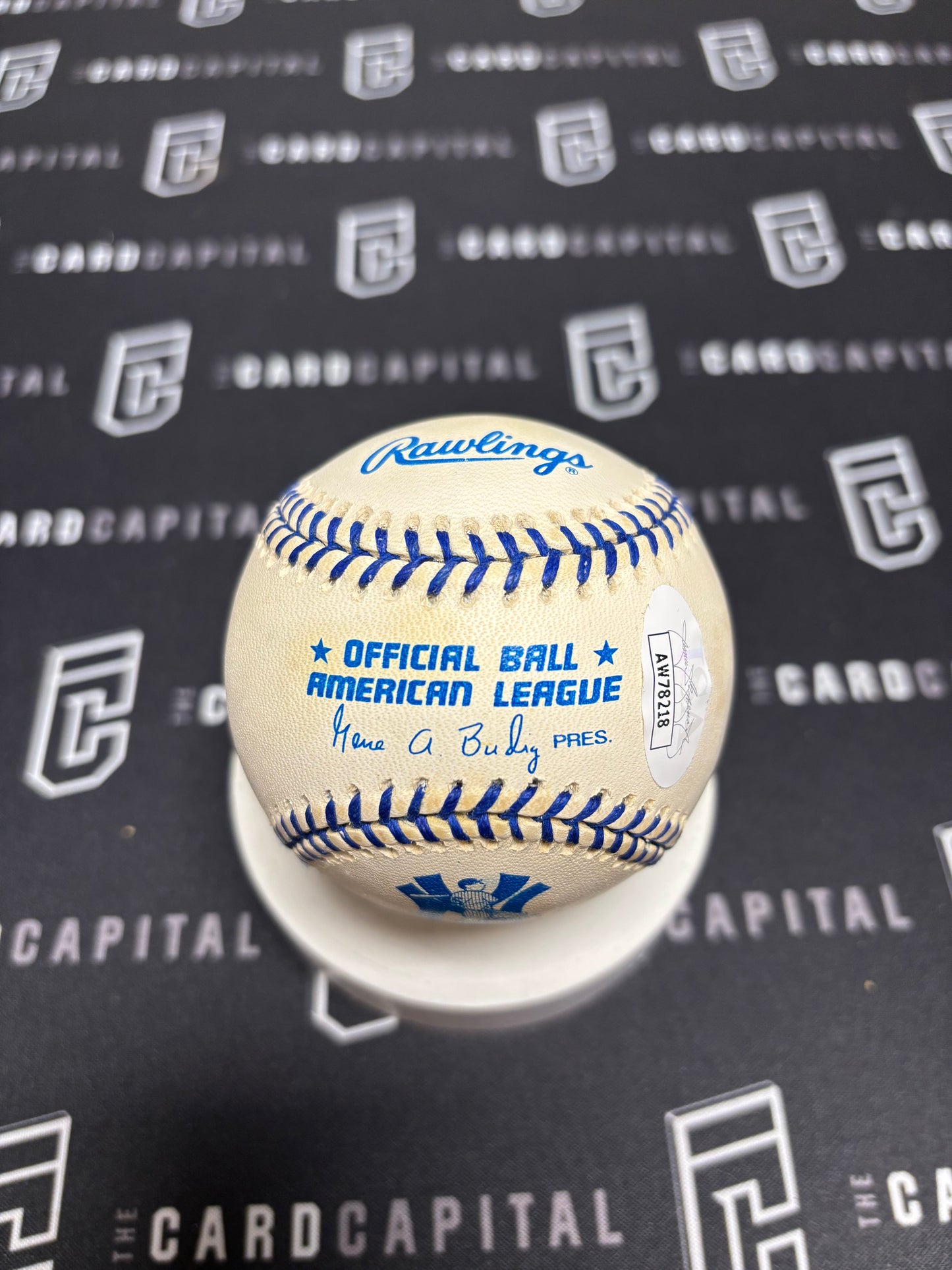 Ralph Kiner Signed Official Major League Baseball JSA "HOF 75"