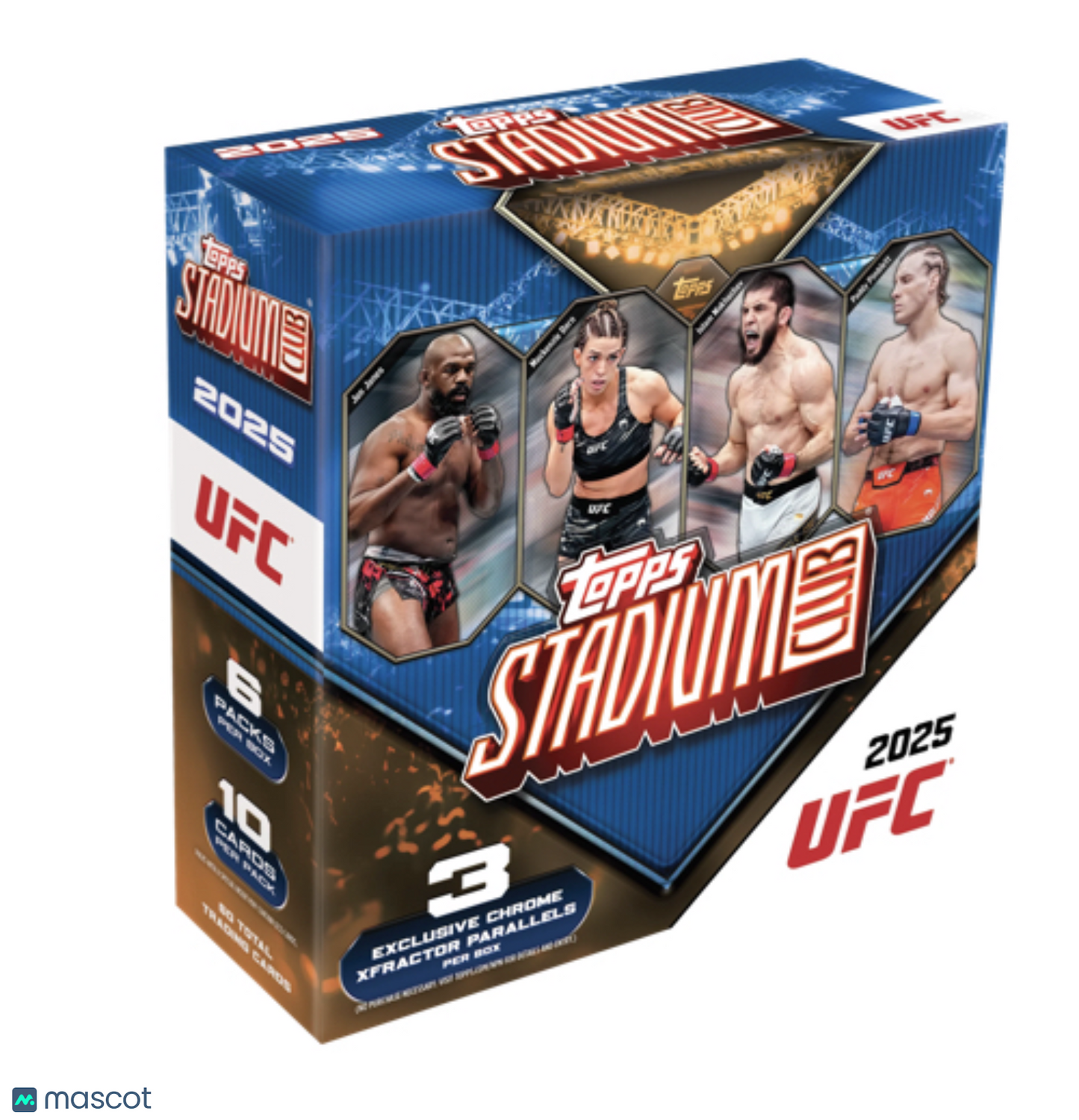 PRE ORDER 2025 Topps UFC Stadium Club Mega Box