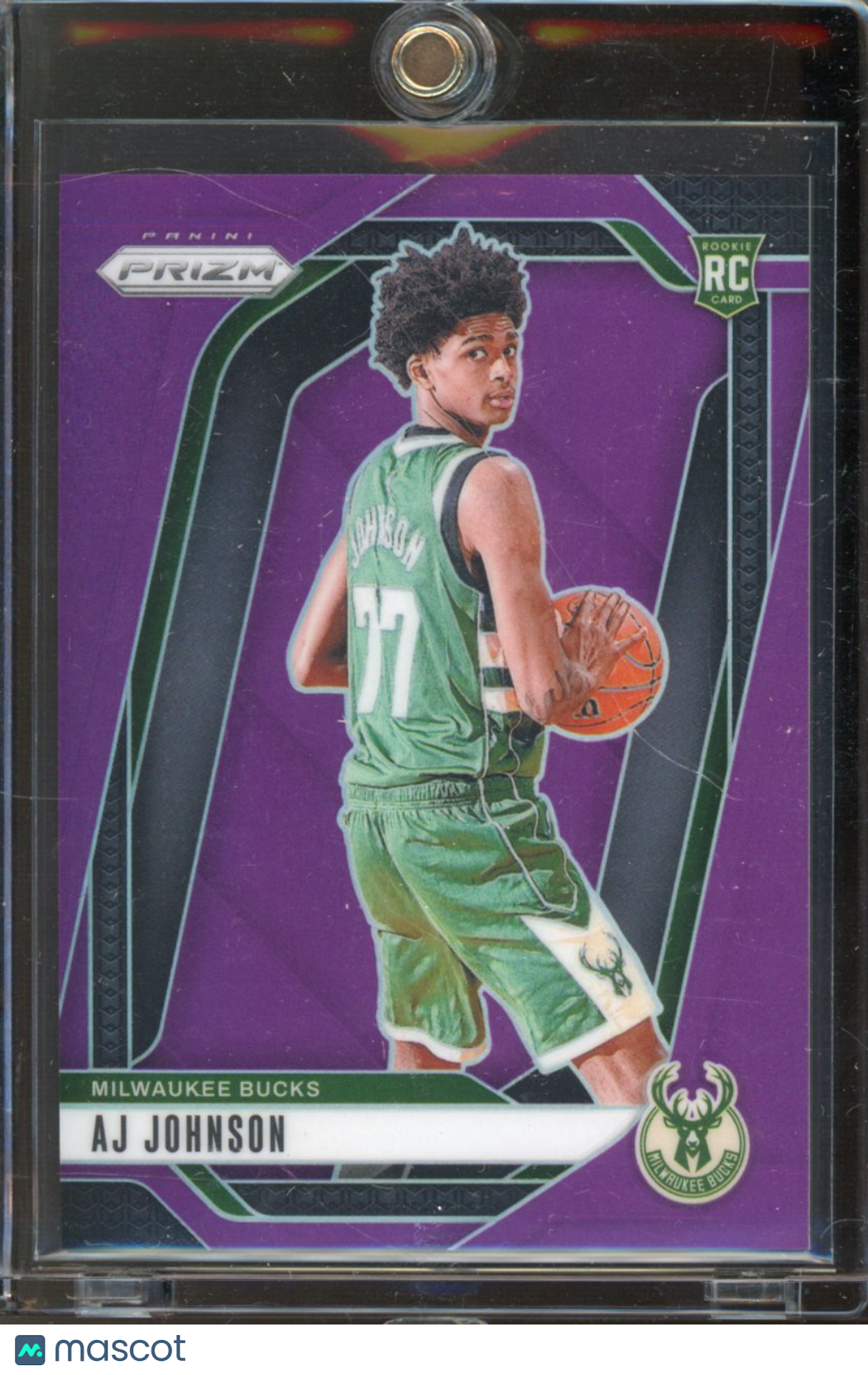 2024-25 Prizm Aj Johnson Purple /99 Rookie