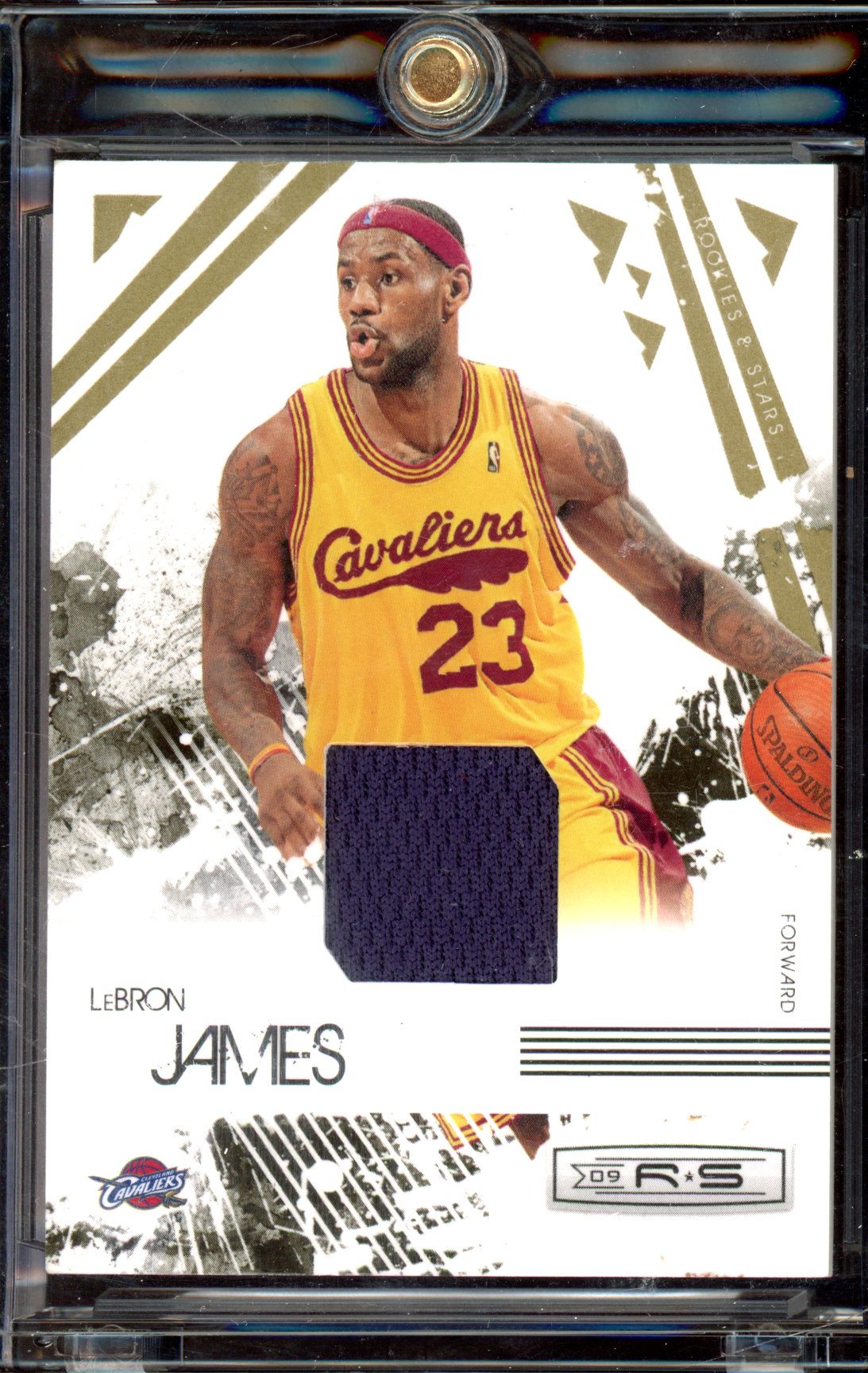 2009 Rookies & Stars LeBron James GAME USED Jersey 228/250