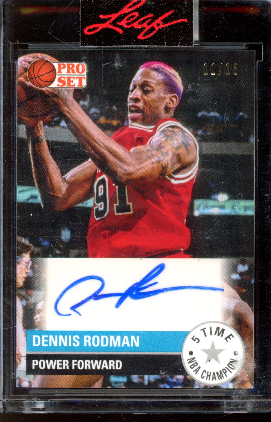 2021 Leaf Pro Set Dennis Rodman Auto /15