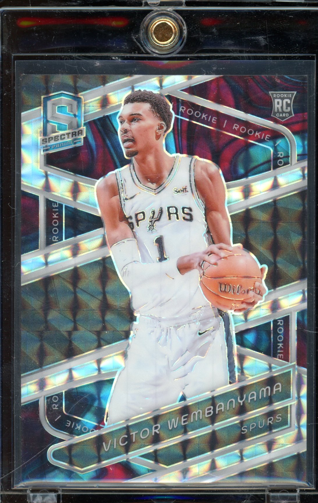 2023 Spectra Victor Wembanyama Interstellar 18/99 RC