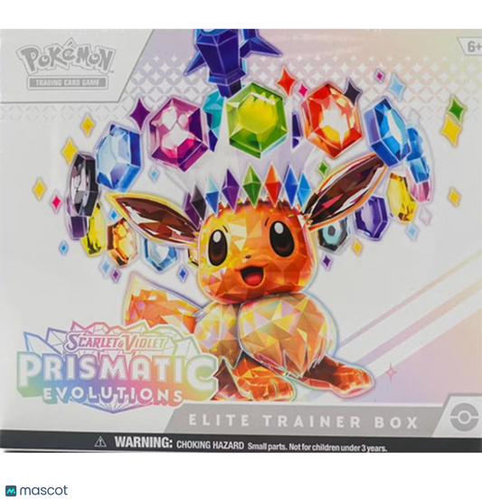 Pokemon Scarlet & Violet: Prismatic Evolutions Elite Trainer Box