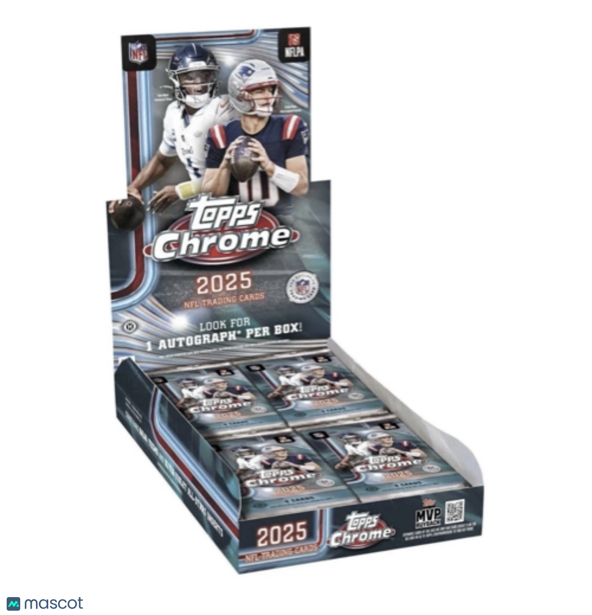 2025 Topps Chrome Football Hobby Box