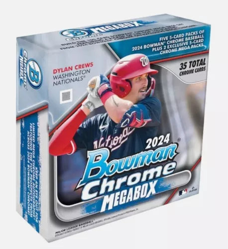 2024 Bowman Chrome Baseball Mega Box