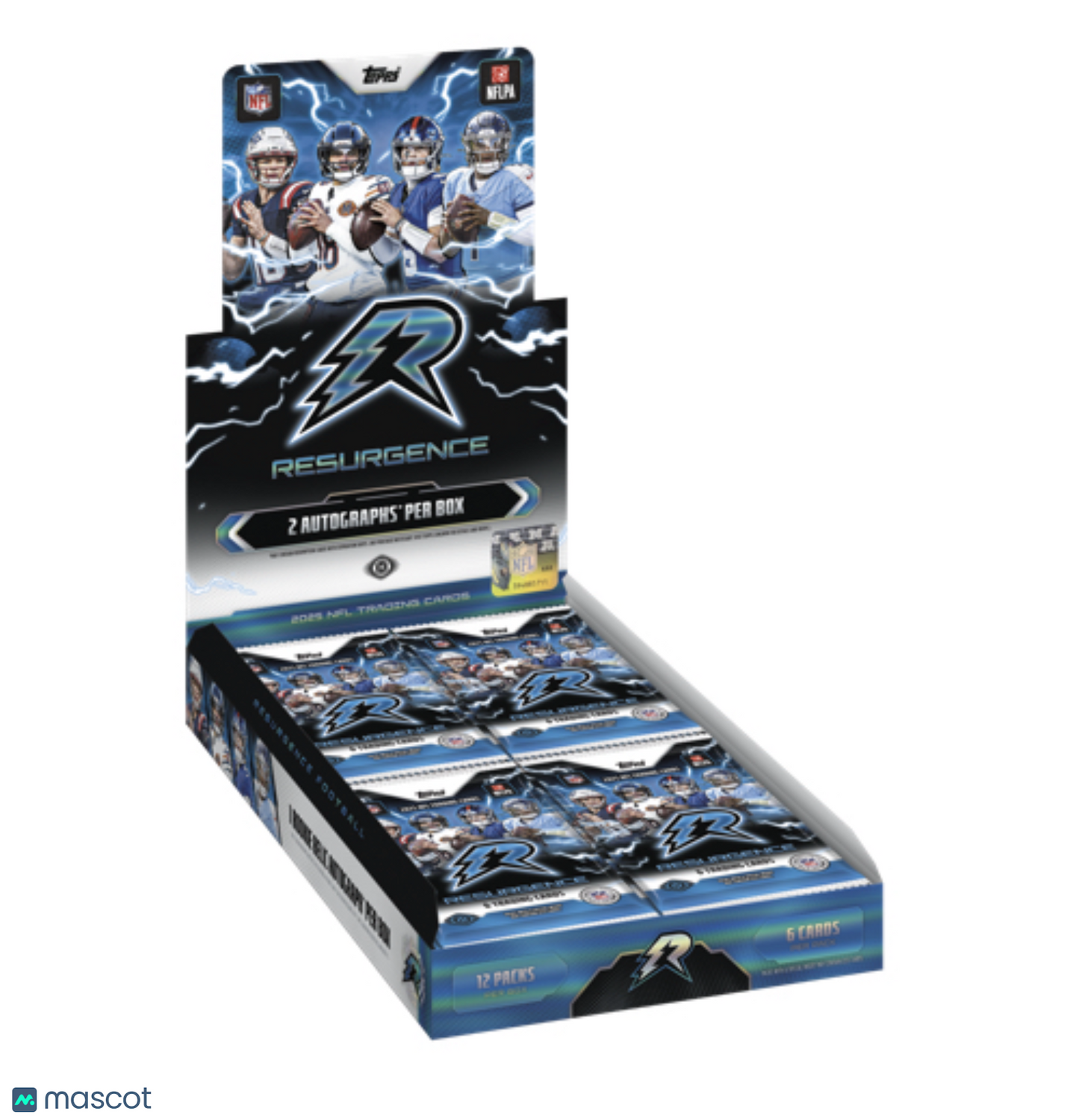 PRE ORDER 2025 Topps Resurgence Football Hobby Box