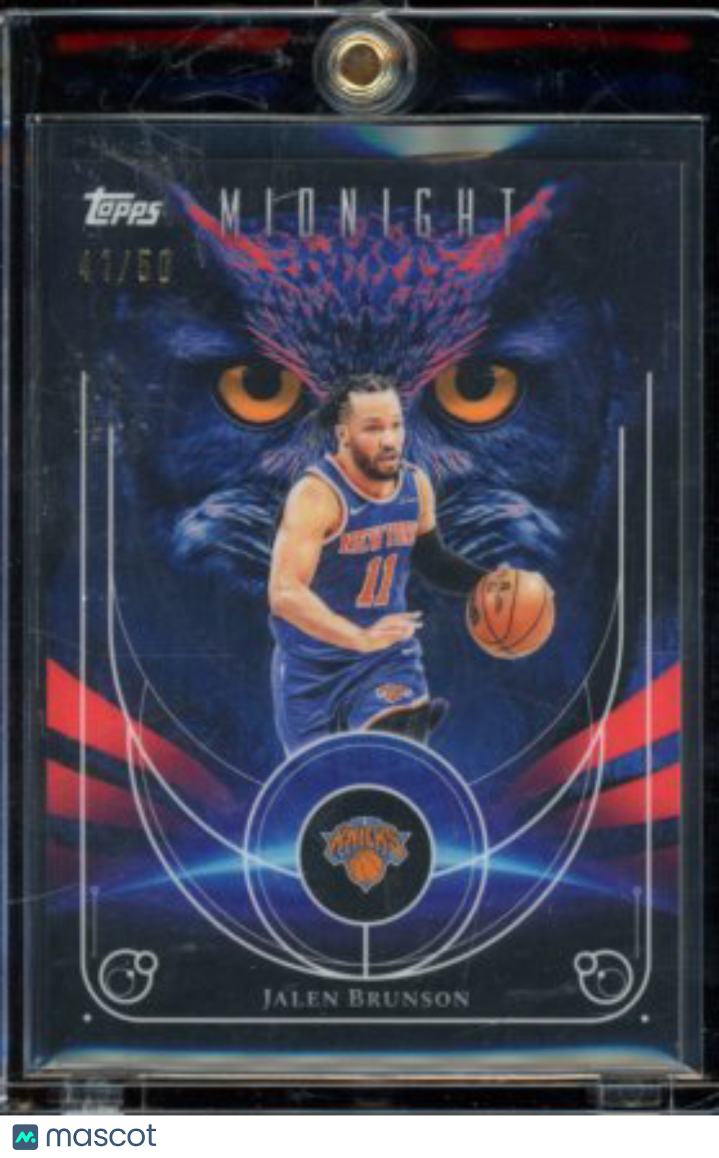 2025-26 Topps Midnight Jalen Brunson Night Owls /50
