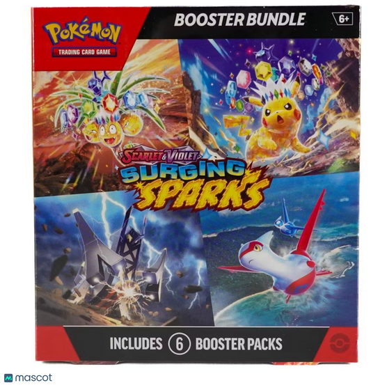 Pokemon Scarlet & Violet Surging Sparks Booster Bundle