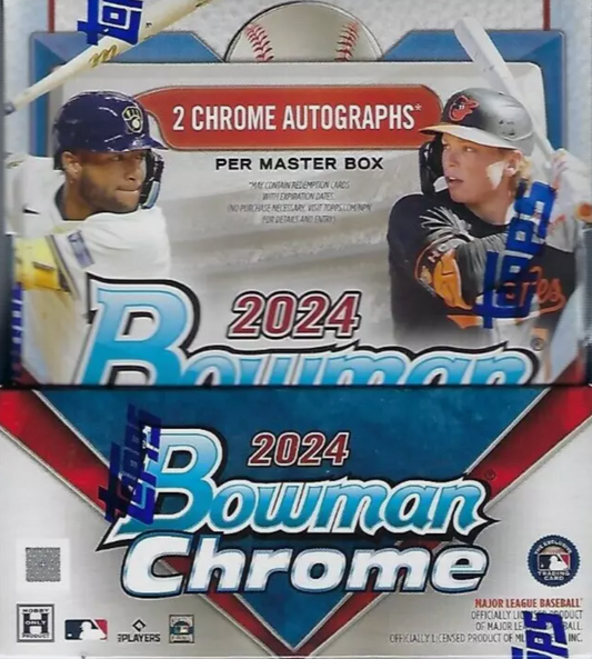 2024 Bowman Chrome Baseball Hobby Box