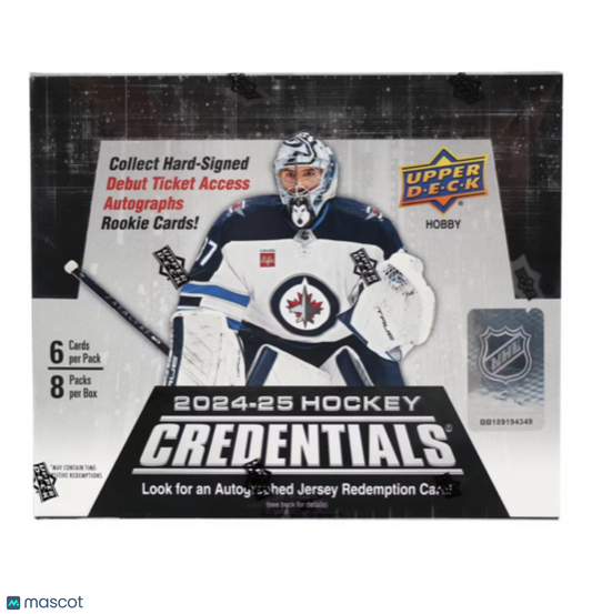 2024-25 Upper Deck Credentials Hockey Hobby Box