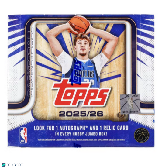 2025-26 Topps Basketball Jumbo Box