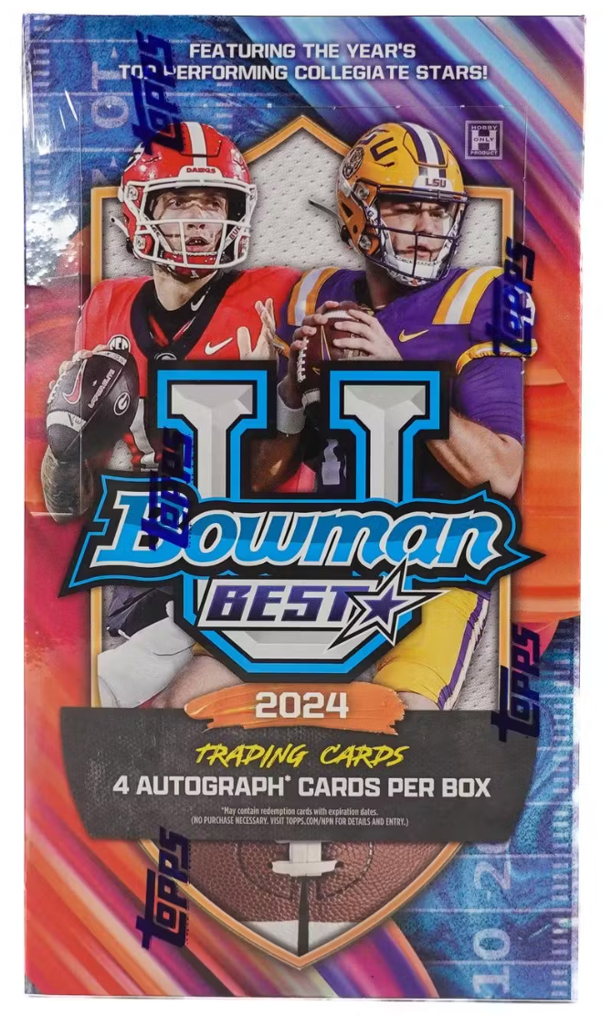 2024 Bowman's Best University Football Hobby Box