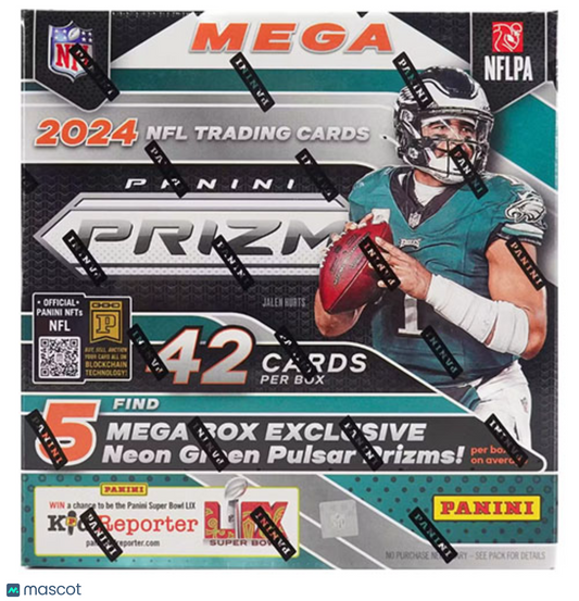 2024 Prizm Football Mega Box