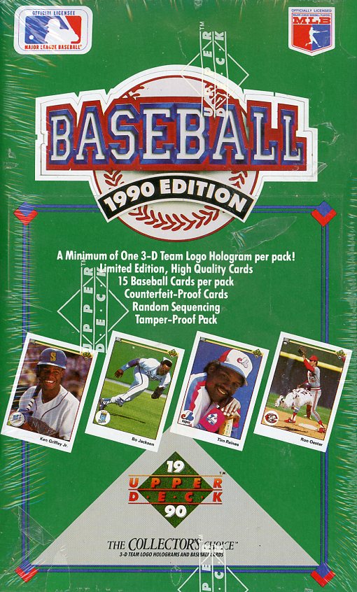 1990 Upper Deck Baseball Hobby Box