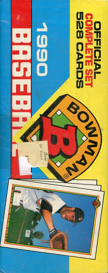 1990 Bowman Baseball Card Complete Factory Sealed Set