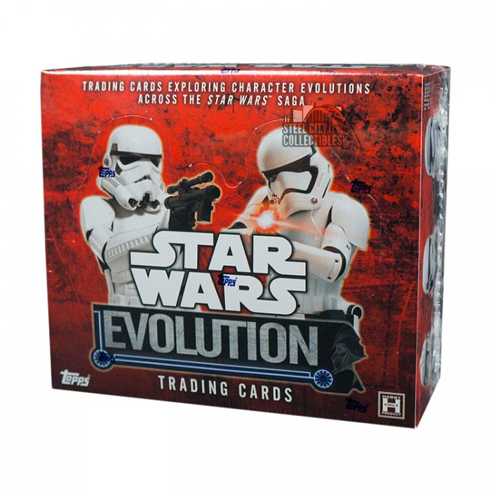 2016 Topps Star Wars Evolution Hobby Box