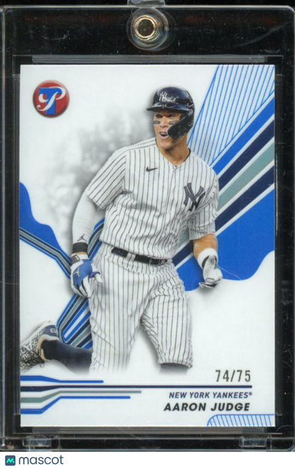 2024 Topps Pristine Aaron Judge Blue /75