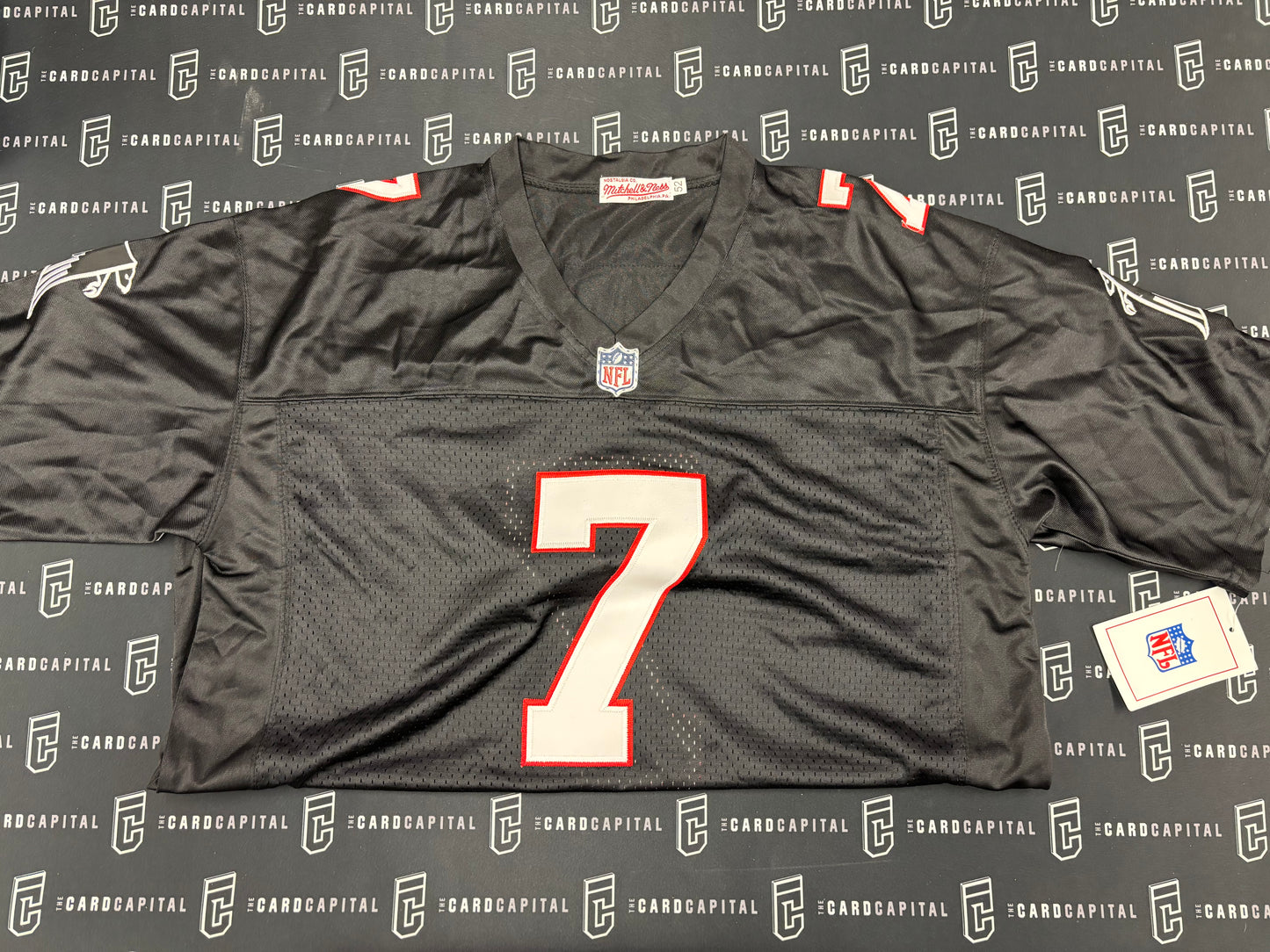 Michael Vick Signed Jersey Falcons Black Home JSA