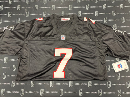 Michael Vick Signed Jersey Falcons Black Home JSA