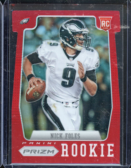 2012 Prizm Nick Foles Red Die-Cut #224 RC