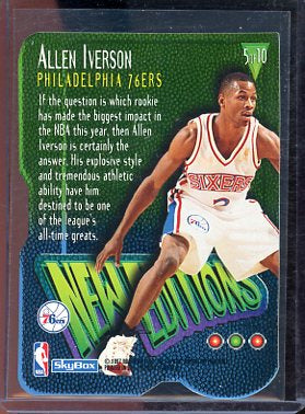 1996 Skybox Premium Allen Iverson New Editions #5 RC