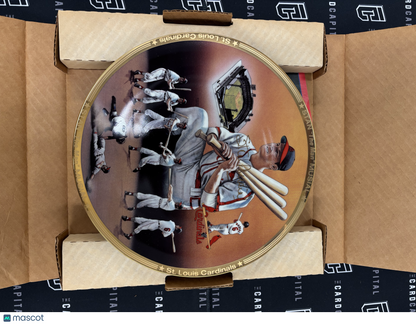 Sports Impressions Stan Musial Porcelain Plate Gold Edition