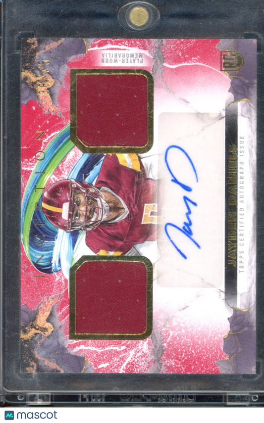 2024 Topps Inception Jayden Daniels Rookie Patch Auto /75
