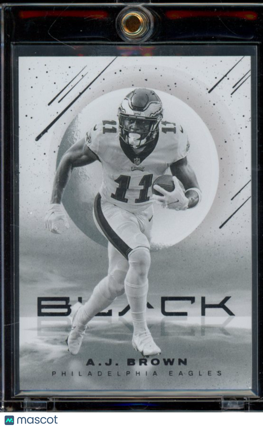 2022 Panini Black A.J. Brown White Night Sp