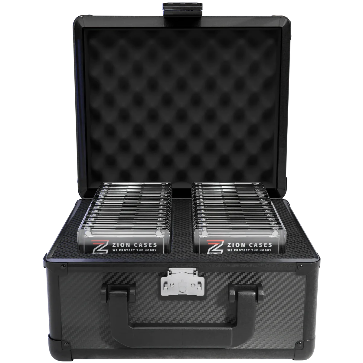 Zion Slab Case 2 Row - Carbon Fiber