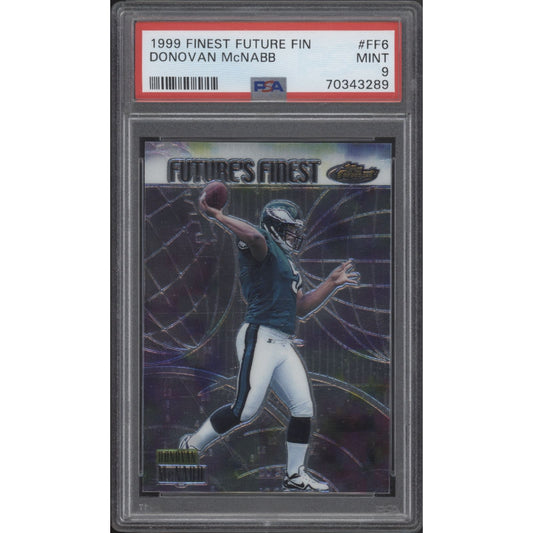 1999 Finest Donovan McNabb Future Finest #FF6 /500 PSA 9 RC