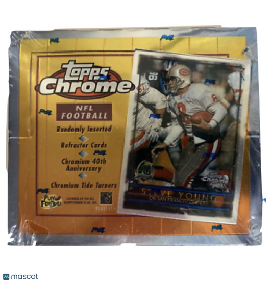 1996 Topps Chrome Football Sealed Hobby Box