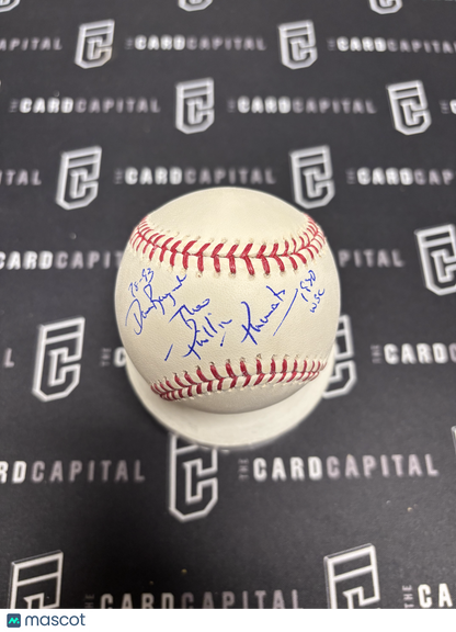 David Raymond Signed Baseball JSA "The Phillie Phanatic 1980 WSC"