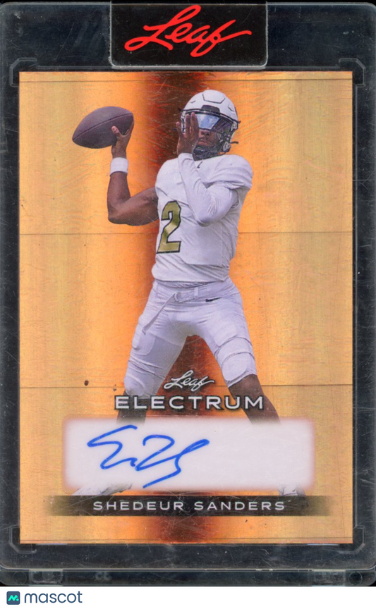 2024 Leaf Electrum Shedeur Sanders Auto /20