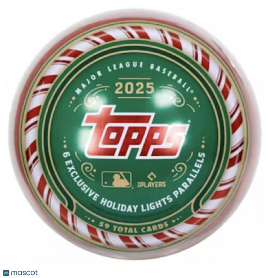 PRE ORDER 2025 Holiday Baseball Tin