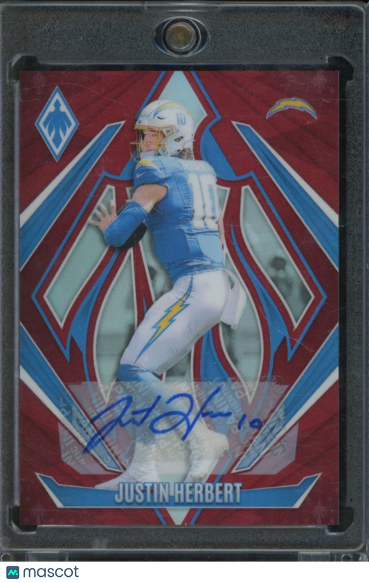 2024 Phoenix Justin Herbert Red Auto /99