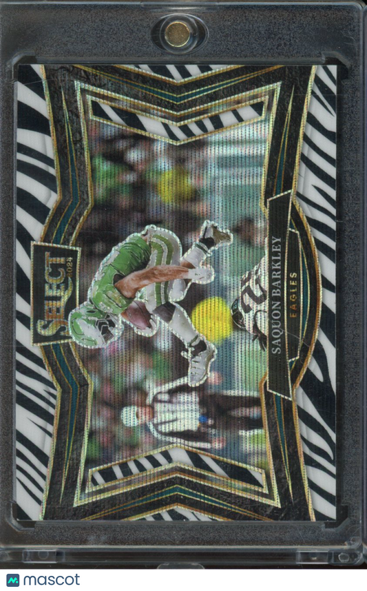 2024 Select Saquon Barkley Zebra Field Level Hurdle SSP