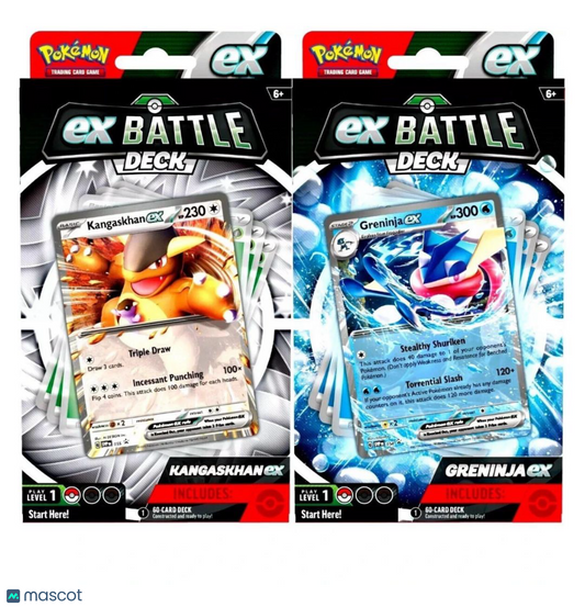 Pokemon EX Battle Deck: Kangaskhan EX & Greninja EX Deck