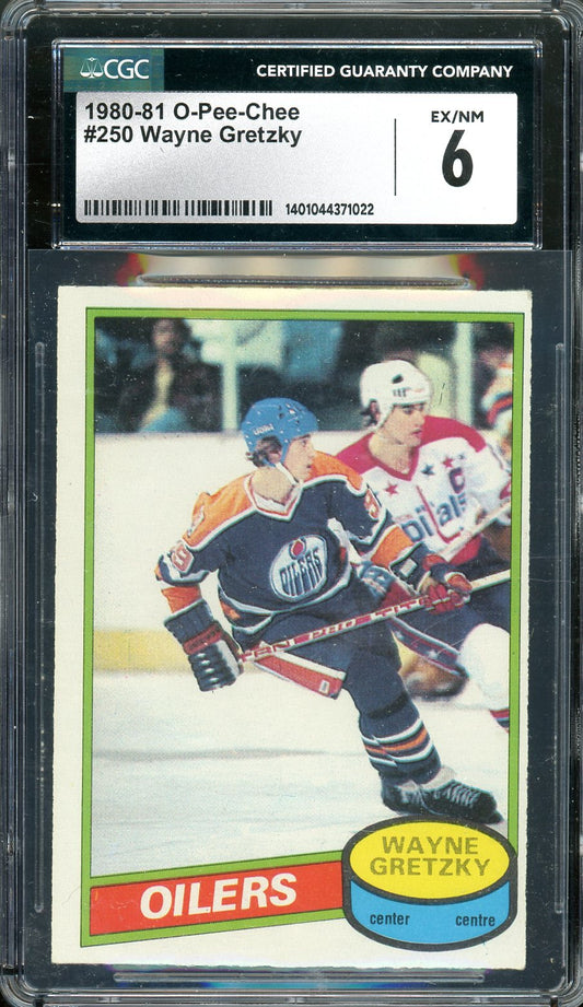 1980-81 O-Pee-Chee Wayne Gretzky CGC 6