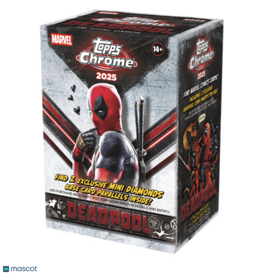 2025 Topps Chrome Deadpool Blaster Box